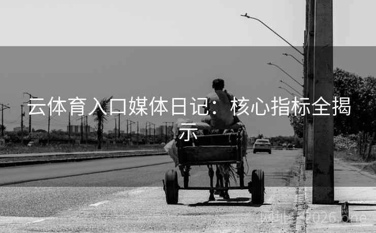 云体育入口媒体日记：核心指标全揭示